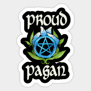 Proud Pagan Sticker